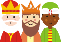 Almuerzo solidario en honor a los Reyes Magos, Cartero Real y Estrella de la Ilusión